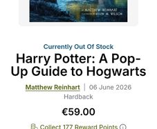 Harry potter pop up guide
