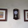 2 Piece Vanessa Jayne Large Wooden And Glass Framed Prints - Lion Family And Zebra Family Image 2