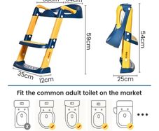 toilet trainer with steps