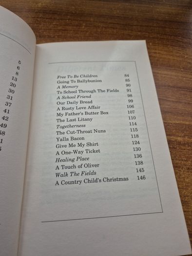 1988. To School Through the Fields. An Irish Country Childhood. Alice Taylor.