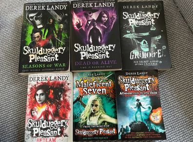 skulduggery pleasant series (6 books)