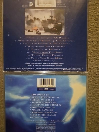 Vangelis. 2 albums Collection: 1492. Conquest Of Paradise / Oceanic.