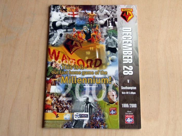 Watford Football Club programmes