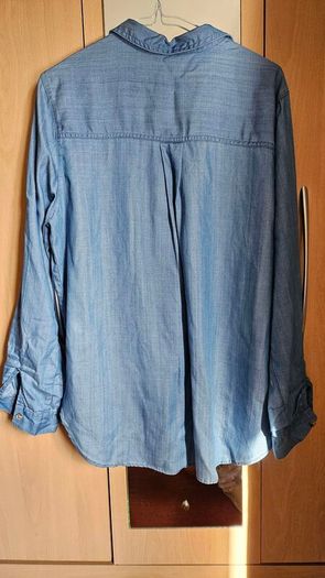 NEW - Demin long sleeve shirt UK 12