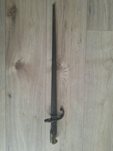 Antique French 1874 Gras Bayonet