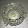 Vintage Textured Ice Bark Art Glass Bowl Image 6