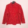 Savida Chunky Red Speckled Cable Knit Jumper 14UK/42EU Image 5