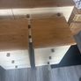 Cream and Pine chest and matching lockers. Image 7