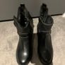 Buckle Casual Boot Fur Lining size 38 5 black Brand New Image 8