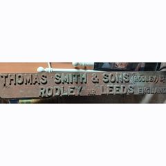 vintage extra large cast sign Thomas Smith
