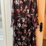 Paul Costelloe Satin Midi Dress - Size 12 - excellent condition Image 4