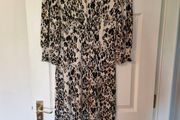Animal print jersey dress Size 12