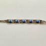 Vintage Delft Windmill Tourist Bracelet Mid Century Dutch Filigree 18cm Image 3