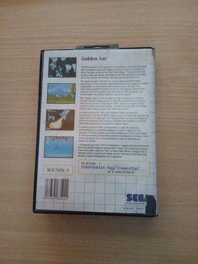 Golden Axe Master System
