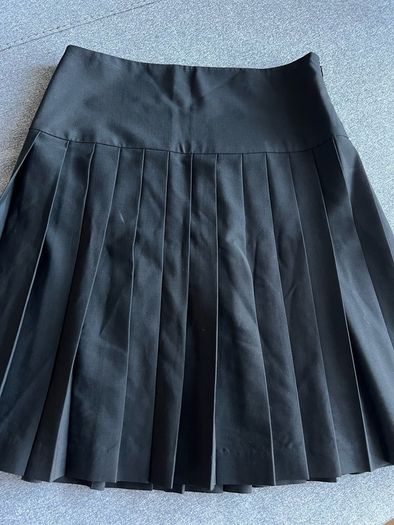 Wool Theory pleated skirt
