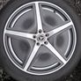 21" Genuine Mercedes EQS SUV Amg Alloys with tyres Image 2