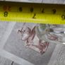 1950s Glass Juice Jug Large Vintage Pitcher with Fruit Floral Pattern no chips or cracks Image 9