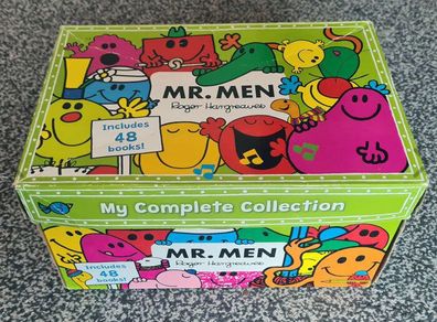 My Complete MR. MEN 48 Books Collection Roger Hargreaves Box Set