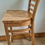 Authentic Ex-Starbucks Premium Solid Hardwood Bar Stools  Excellent Condition Image 5