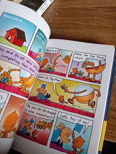 Dog Man Books.  Two