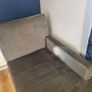 Grey Velvet Chaise Image 2