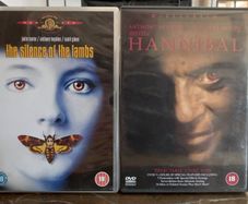 The Silence Of The Lambs + Hannibal Dvd Gory Cannibal Horror Anthony Hopkins