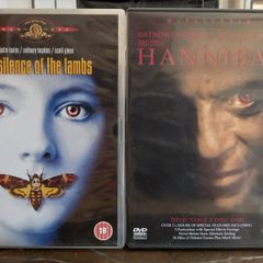 The Silence Of The Lambs + Hannibal Dvd Gory Cannibal Horror Anthony Hopkins