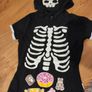 Littleforbig skeleton glow in the dark bodysuit romper Image 2