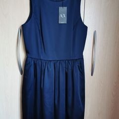BNWT - Armani Exchange navy dress UK 8