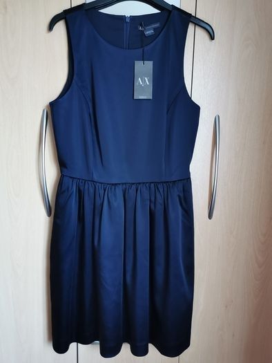 BNWT - Armani Exchange navy dress UK 8