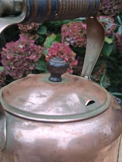1930's Swan Copper Electric Kettle