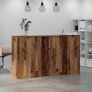 Reception Desk Old Wood Image 4