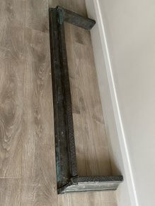 Fire Surround  Brass Fender Antique Weighted Fire Surround