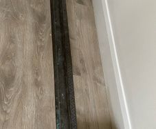 Fire Surround  Brass Fender Antique Weighted Fire Surround