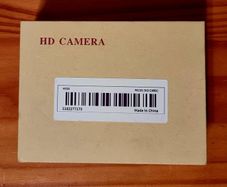 Desktop Camera HD 1080P Body Cam 180 Degree Rotating Night Vision, new, unopened.