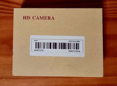 Desktop Camera HD 1080P Body Cam 180 Degree Rotating Night Vision, new, unopened.