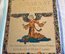 art book Harry Clarke 1889 1931 was a renowned Irish stained-glass artist and book illustrator. new unused The Years at the Spring Gill Books Reprint