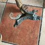 antique brass ashtray stand Image 5