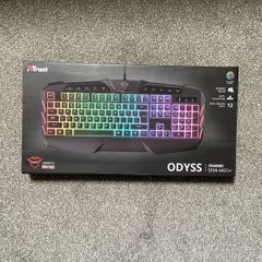 Trust GXT Odyss Semi-Mechanical Gaming Keyboard - RGB - Brand New Boxed (UK Layout)