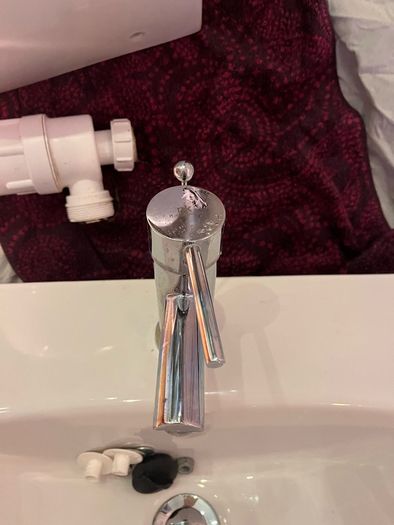 bathroom sink with tap
