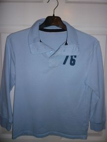Boys Long Sleeve Blue Sweater Age 9-10 Years St Bernard