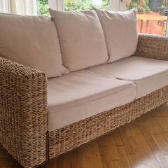 Rattan Couch