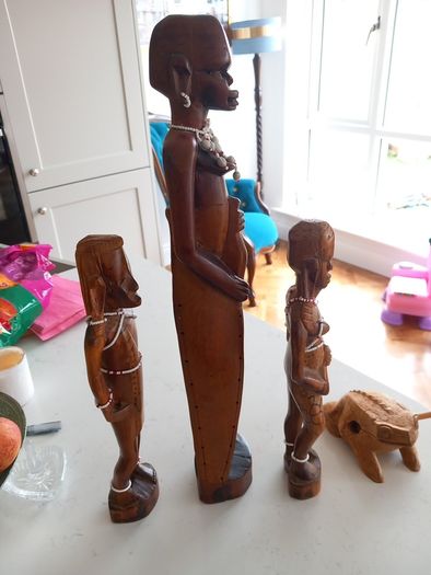 African figurine/statues/ carving ornaments decor masks home wooden hand carved tribal