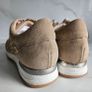 Patricia Miller dressy embellished beige suede trainers sneakers runners RRP 114 e sizes UK 3.5 & 6.UK new & boxed Image 5