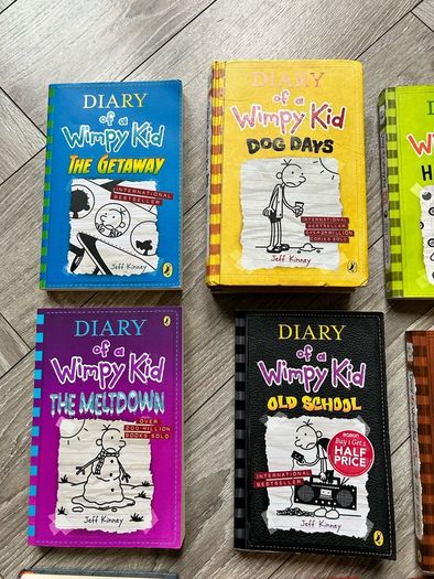 Wimpy Kid Books Collection