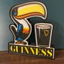 Guinness Retro Style Toucan Lightbox Image 3