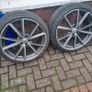 Audi RS4 Alloys V Spoke 19" with Full thread Matching tyres Image 2