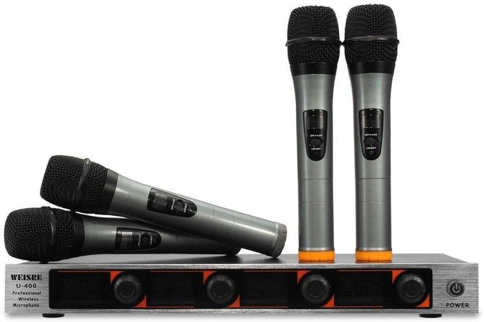 Brand New Best Pro  Universal Wireless Microphone Black