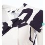Bnwt Naya navy & white tunic top / dress layering piece statement collar Image 5