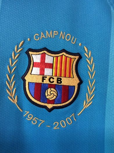 FC Barcelona Jersey. Official Nike Mens Away Jersey Season 2007-2008. Original From The Time. Not A Modern Remake.